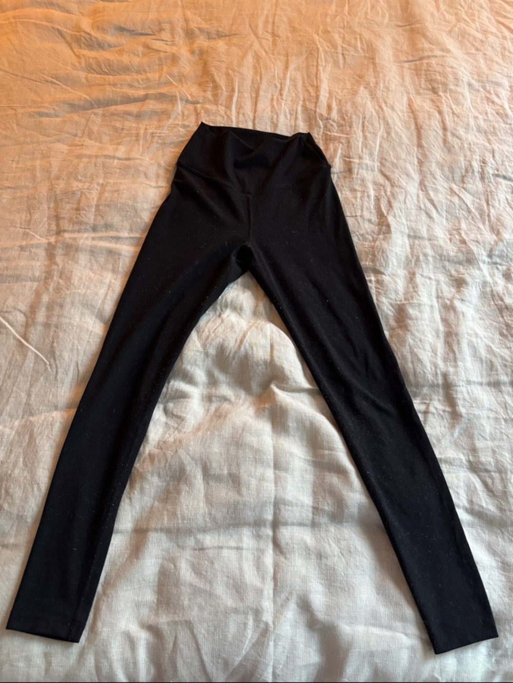 Joah Brown Girls' Black High-Waist Leggings